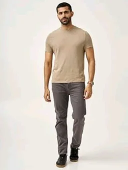 The Pant Project Slim Fit Stretchable Jeans for Men | Mens Denim Cotton Pants | Stylish Ankle Length Jean
- 36
