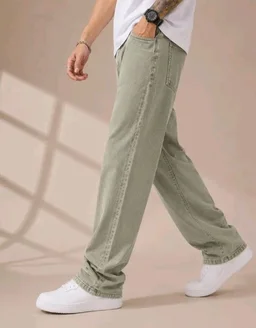 Men's Comfortable Casual Denim Jeans || Straight Fit (Jean) for Men || Regular Fit Mid Rise Flat Front Full Length Jeans for Men| Modern & Fashionable for Casualwear - 32