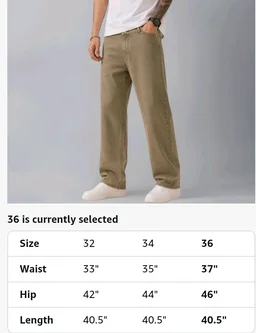 Men's Comfortable Casual Denim Jeans || Straight Fit (Jean) for Men || Regular Fit Mid Rise Flat Front Full Length Jeans for Men| Modern & Fashionable for Casualwear - 34