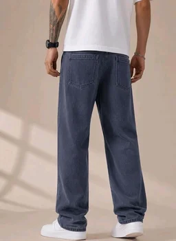 Men's Comfortable Casual Denim Jeans || Straight Fit (Jean) for Men || Regular Fit Mid Rise Flat Front Full Length Jeans for Men| Modern & Fashionable for Casualwear
- 34