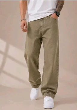 Men's Comfortable Casual Denim Jeans || Straight Fit (Jean) for Men || Regular Fit Mid Rise Flat Front Full Length Jeans for Men| Modern & Fashionable for Casualwear - 32