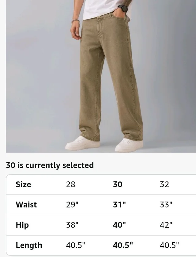 Men's Comfortable Casual Denim Jeans || Straight Fit (Jean) for Men || Regular Fit Mid Rise Flat Front Full Length Jeans for Men| Modern & Fashionable for Casualwear - 32
