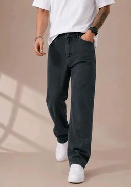 Men's Comfortable Casual Denim Jeans || Straight Fit (Jean) for Men || Regular Fit Mid Rise Flat Front Full Length Jeans for Men| Modern & Fashionable for Casualwear
- 32