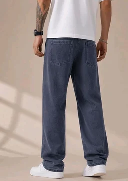Men's Comfortable Casual Denim Jeans || Straight Fit (Jean) for Men || Regular Fit Mid Rise Flat Front Full Length Jeans for Men| Modern & Fashionable for Casualwear
- 32