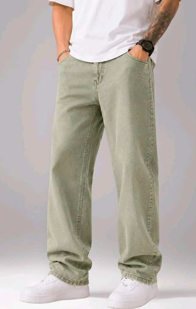 Men's Comfortable Casual Denim Jeans || Straight Fit (Jean) for Men || Regular Fit Mid Rise Flat Front Full Length Jeans for Men| Modern & Fashionable for Casualwear
- 34