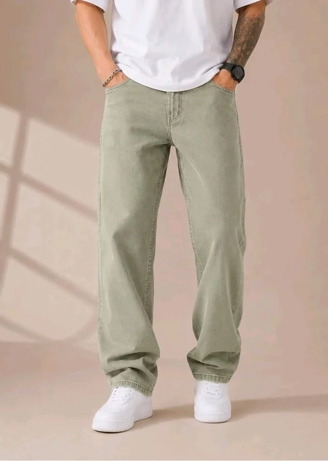 Men's Comfortable Casual Denim Jeans || Straight Fit (Jean) for Men || Regular Fit Mid Rise Flat Front Full Length Jeans for Men| Modern & Fashionable for Casualwear
- 34