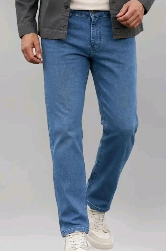 Urbano Fashion Men's Regular Fit Mid Rise Washed Jeans Stretchable
- 34