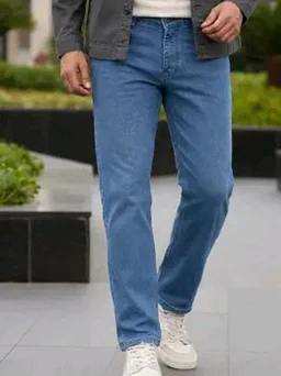 Urbano Fashion Men's Regular Fit Mid Rise Washed Jeans Stretchable
- 34