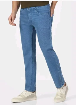 Urbano Fashion Men's Regular Fit Mid Rise Washed Jeans Stretchable
- 34