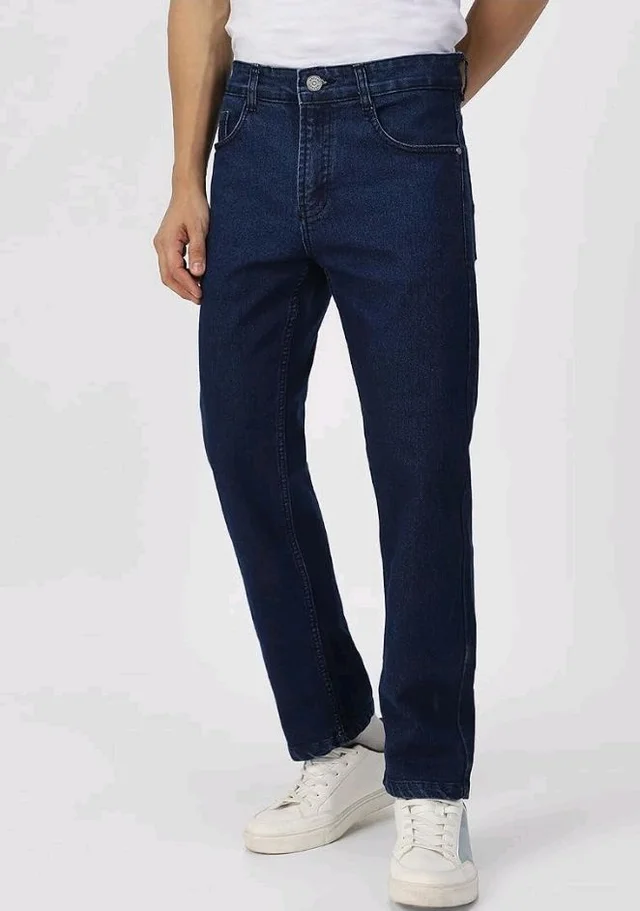 Urbano Fashion Men's Regular Fit Mid Rise Washed Jeans Stretchable
- 36