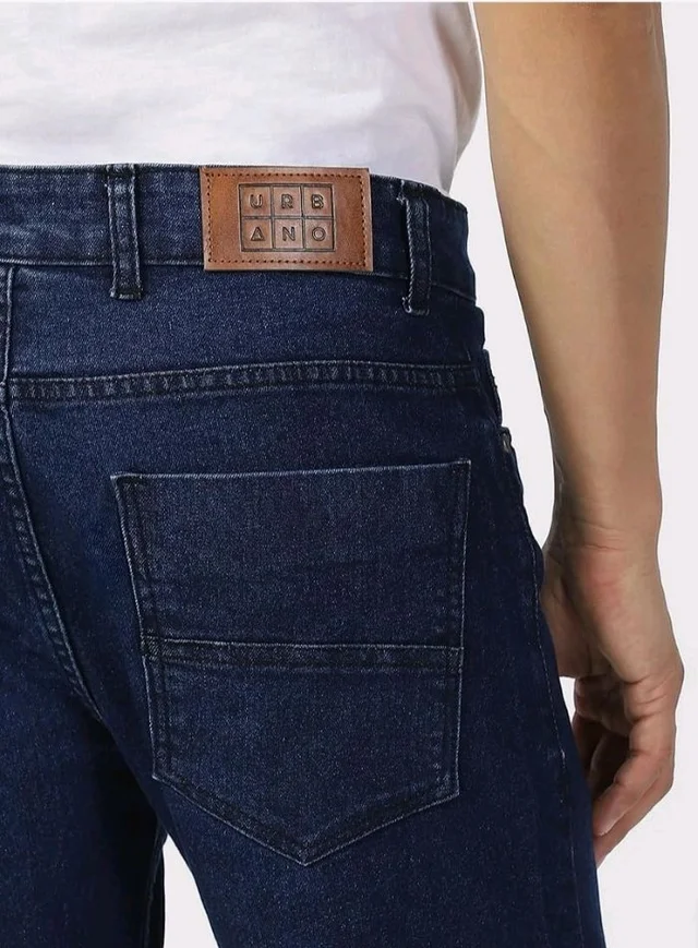 Urbano Fashion Men's Regular Fit Mid Rise Washed Jeans Stretchable
- 36
