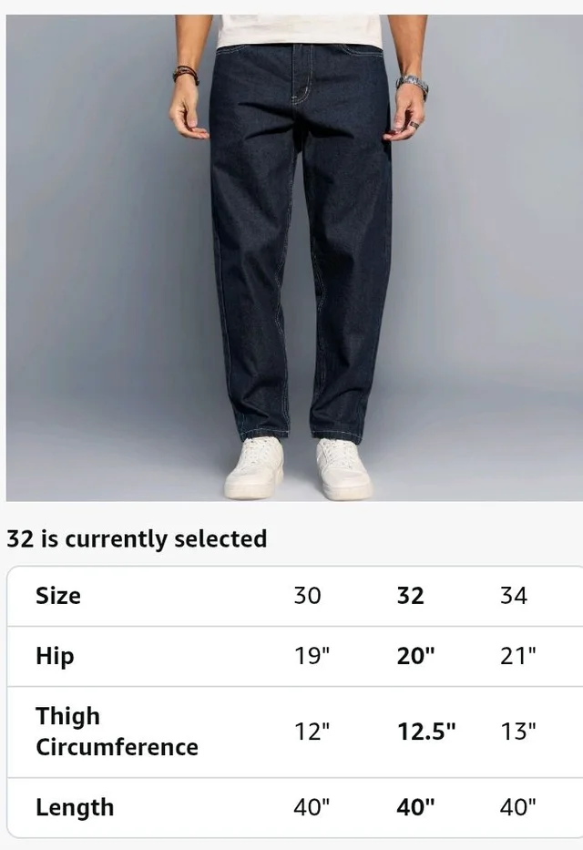 QNIM Jeans for Men || Men's Regular fit Stylish Jeans (Q-25-28)
- 32