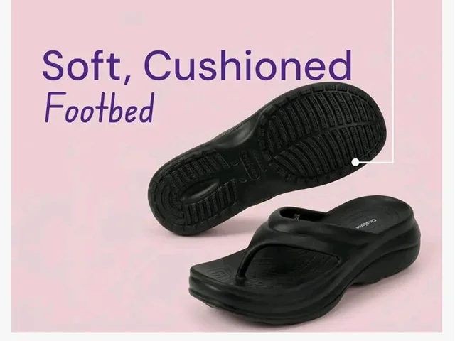 Flip Flop Slippers for Women, Ultra-Soft Eva Sliders for Woman, Lightweight Anti-Slip Slipper & Chappals, Cushioned, Quick-Dry Everyday Wear Slides - 10