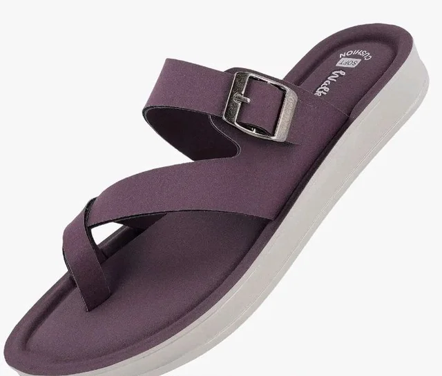 WALKAROO Fashion Sandals for Women with Cushion Sole, Light Weight and Comfortable for Casual Wear - WL7573 - 10