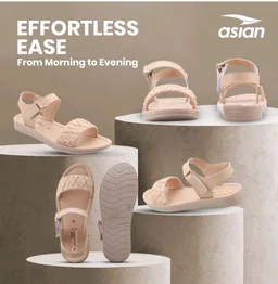 ASIAN CSL-02 OrthoSoft Extra Soft Doctor Slippers for Women | Women's Flip Flop Slippers with Soft Cushion & Arch Support | Broad Strap Casual Slides | Comfortable Daily Wear Footwea - 11
