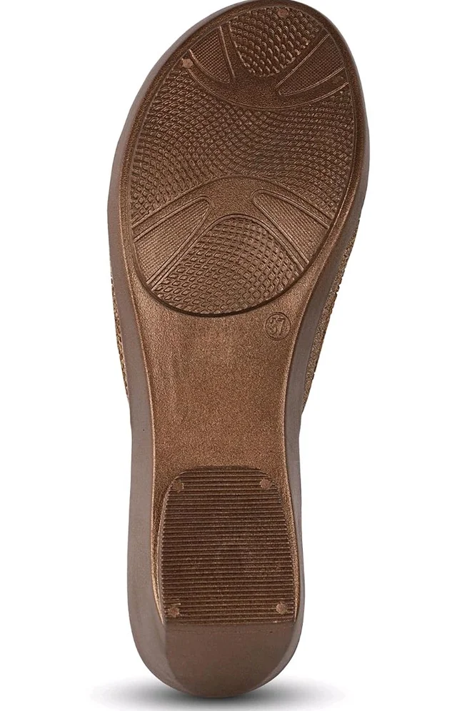 MOSAC Women Stylish Fancy and Comfort Trending Flat Fashion Sandal - 9