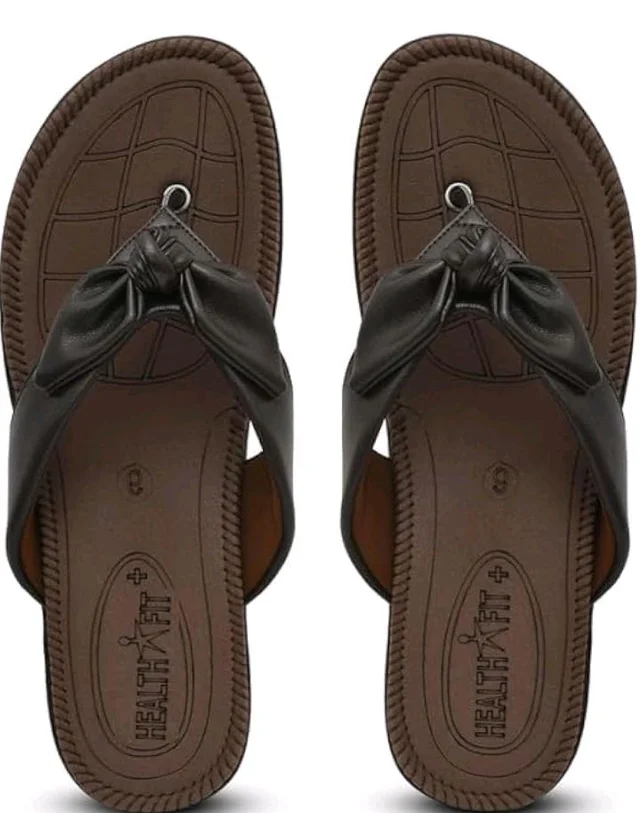 HEALTH FIT Orthopedic with Super Extra Soft Ortho Care Anti-Skid Doubleu Flip-Flops for women Slippers/Doctor Chappal & Footwear HF330
- 8