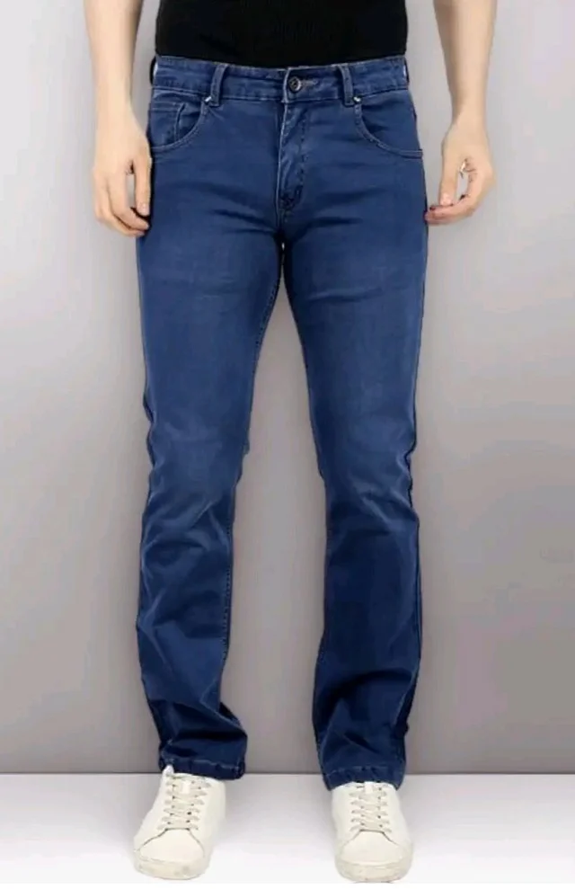 Men’s Premium Straight Fit Jeans | Cotton Rich Breathable Denim Pants for Men | Comfortable Regular Wear Casual Jeans
- 32