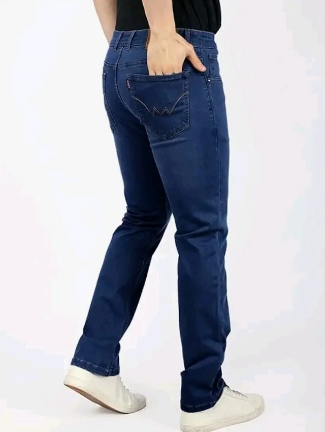 Men’s Premium Straight Fit Jeans | Cotton Rich Breathable Denim Pants for Men | Comfortable Regular Wear Casual Jeans
- 32
