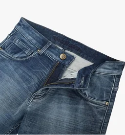 Men’s Premium Straight Fit Jeans | Cotton Rich Breathable Denim Pants for Men | Comfortable Regular Wear Casual Jeans - 32