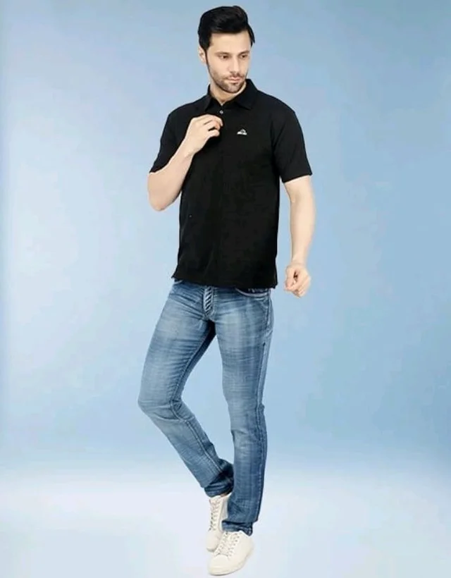 Men’s Premium Straight Fit Jeans | Cotton Rich Breathable Denim Pants for Men | Comfortable Regular Wear Casual Jeans - 32