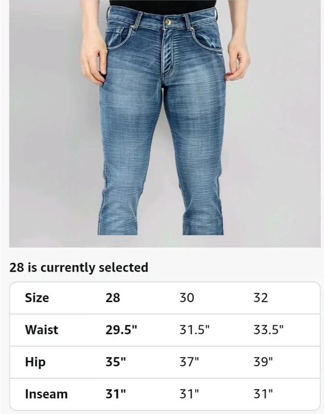 Men’s Premium Straight Fit Jeans | Cotton Rich Breathable Denim Pants for Men | Comfortable Regular Wear Casual Jeans - 32