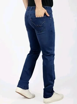 Men’s Premium Straight Fit Jeans | Cotton Rich Breathable Denim Pants for Men | Comfortable Regular Wear Casual Jeans
- 34