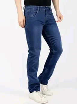 Men’s Premium Straight Fit Jeans | Cotton Rich Breathable Denim Pants for Men | Comfortable Regular Wear Casual Jeans
- 34