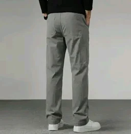 Cargo for Men | Cotton Cargo Pant | Lower for man | Elastic Drawstring Waist Straight Fit Bottoms | Comfortable Breathable Cargos for Casual, Office Wear - 32