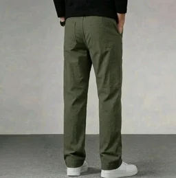 Cargo for Men | Cotton Cargo Pant | Lower for man | Elastic Drawstring Waist Straight Fit Bottoms | Comfortable Breathable Cargos for Casual, Office Wear - 34