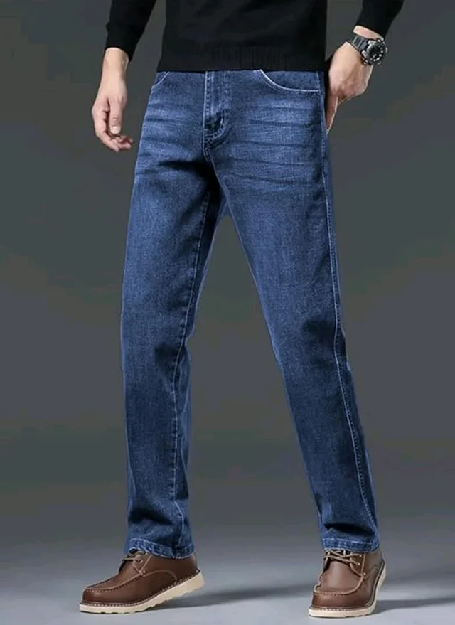 Ben Martin Men's Smart Fit Stretchable Jeans || Mid-Rise Denim Pants with Whisker Wash || Premium Casual Wear Jean for Men || 5 Pocket Jean's for Men's (2) - 32
