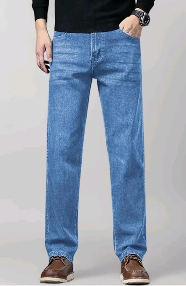 Ben Martin Men's Smart Fit Stretchable Jeans || Mid-Rise Denim Pants with Whisker Wash || Premium Casual Wear Jean for Men || 5 Pocket Jean's for Men's (2) - 32