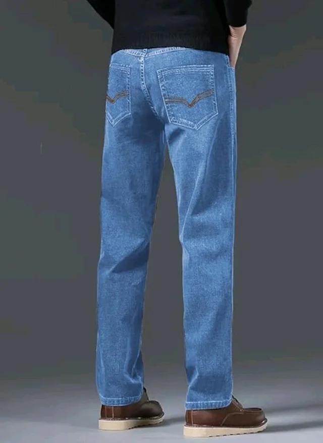 Ben Martin Men's Smart Fit Stretchable Jeans || Mid-Rise Denim Pants with Whisker Wash || Premium Casual Wear Jean for Men || 5 Pocket Jean's for Men's (2) - 32