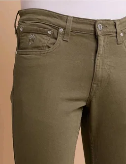 U.S. Polo ASSN. Denim Jeans for Men - Slim Tapered Fit, Mens Jeans for Office & Regular Wear
- 36