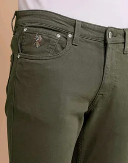 U.S. Polo ASSN. Denim Jeans for Men - Slim Tapered Fit, Mens Jeans for Office & Regular Wear
- 36
