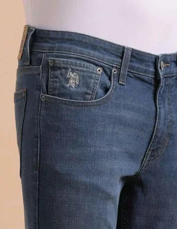 U.S. Polo ASSN. Denim Jeans for Men - Slim Tapered Fit, Mens Jeans for Office & Regular Wear
- 32