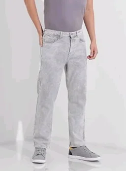 THE INDIAN GARAGE CO Men Slim Straight Fit Solid Mid-Rise Stretchable Jeans
- 32