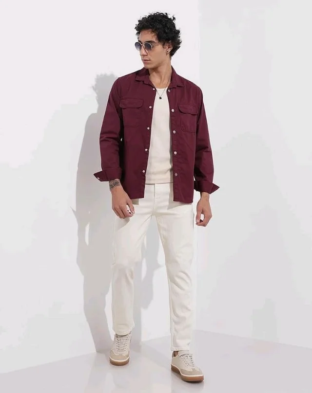 THE INDIAN GARAGE CO Men Slim Straight Fit Solid Mid-Rise Stretchable Jeans
- 40