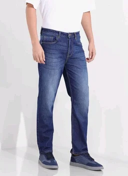 THE INDIAN GARAGE CO Men Slim Straight Fit Solid Mid-Rise Stretchable Jeans
- 32