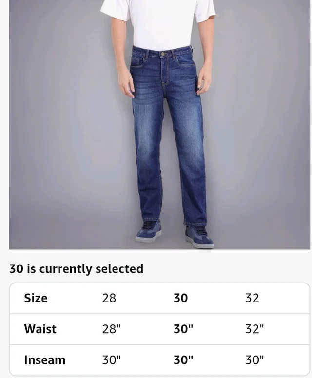 THE INDIAN GARAGE CO Men Slim Straight Fit Solid Mid-Rise Stretchable Jeans
- 32