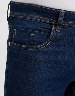 Peter England Men's Tapered Fit Mid Rise Classic Tape Stretchable Twill Jeans - 32