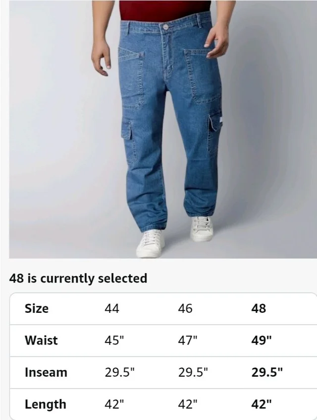 RIG BONE Men's Stretch Cotton Denim Jeans | Ultimate Comfort & Style in Every Size! Versatile Fashion for All-Day Wear
- 32