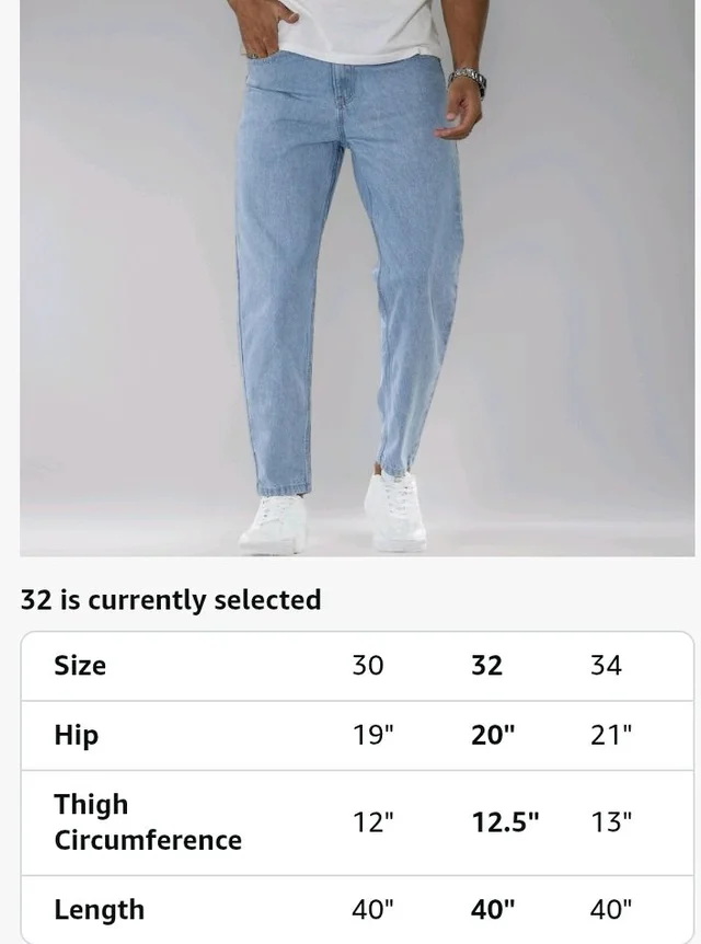 QNIM Jeans for Men || Men's Regular fit Stylish Jeans (Q-25-28)
- 32