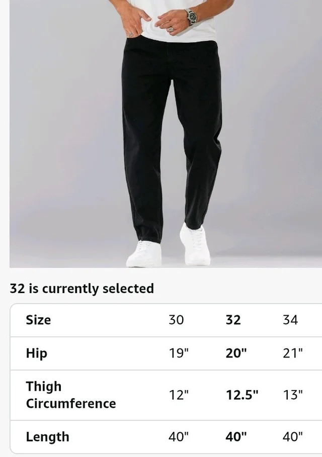 QNIM Jeans for Men || Men's Regular fit Stylish Jeans (Q-25-28)
- 32