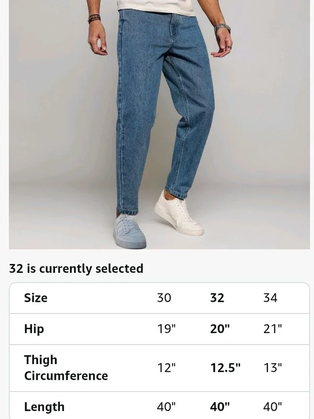 QNIM Jeans for Men || Men's Regular fit Stylish Jeans (Q-25-28) - 32