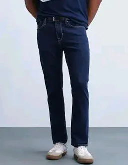Flying Machine Men's Slim Straight Fit Jeans| Solid | Mid Rise | Stretchable | Jeans for Man - 34