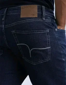 Flying Machine Men's Slim Straight Fit Jeans| Solid | Mid Rise | Stretchable | Jeans for Man - 34