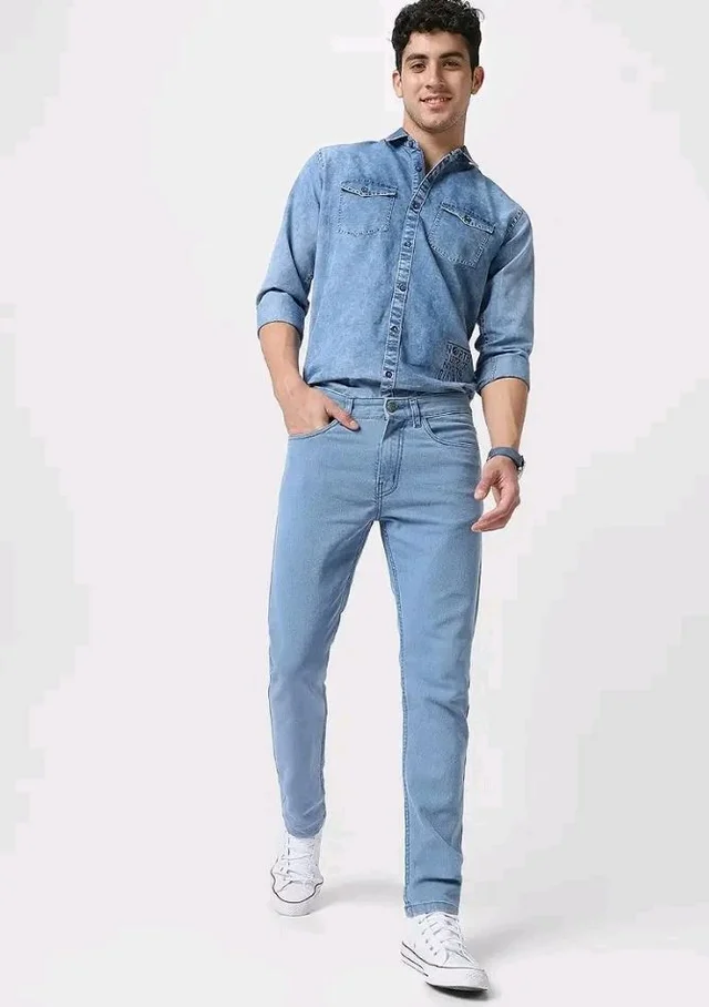 Urbano Fashion Men's Slim Fit Denim Jeans Stretchable
- 32