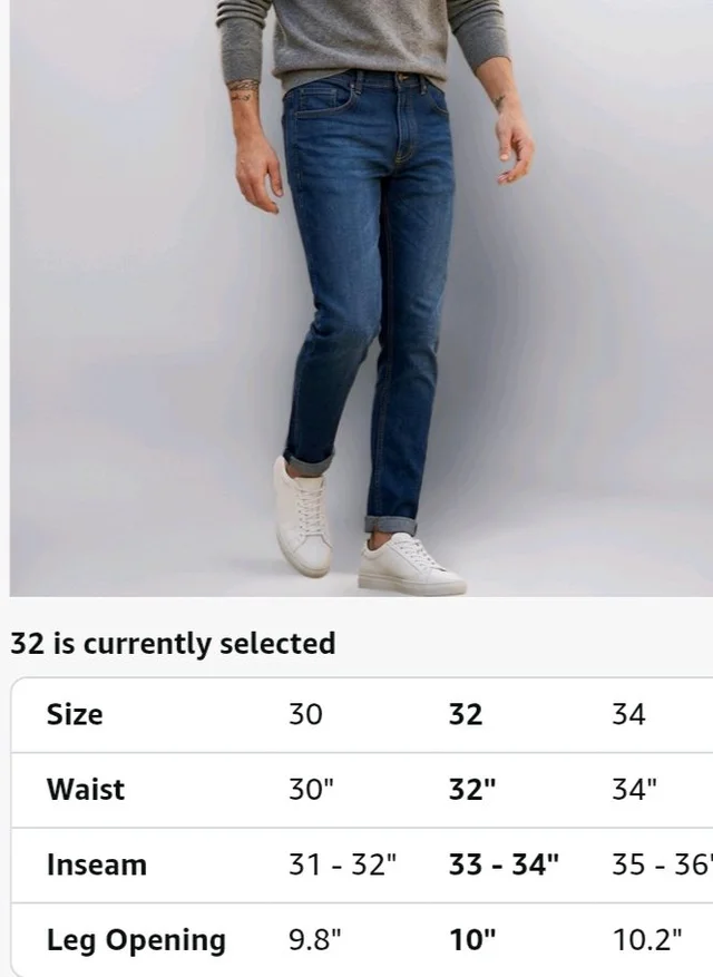 Urbano Fashion Men Jeans
- 32