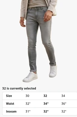 Urbano Fashion Men's Regular Fit Mid Rise Washed Jeans Stretchable
- 32